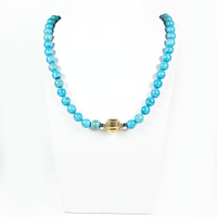 Collana con turchesi in oro