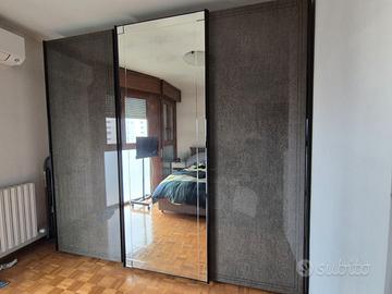 Armadio scorrevole da Camera da Letto con Specchio