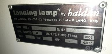 lampada bifacciale