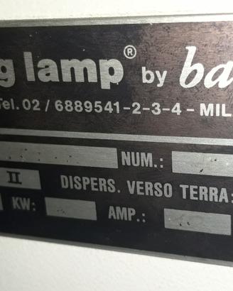 lampada bifacciale
