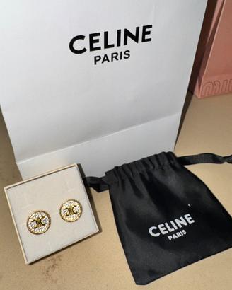 Orecchini iconici firmati Celine Paris
