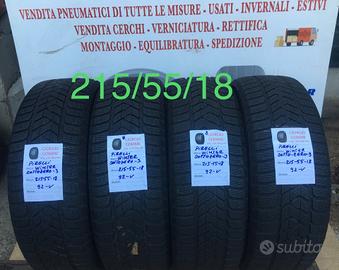 Gomme usate invernali 215/55/18