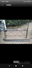 letto in stile ferro battuto 