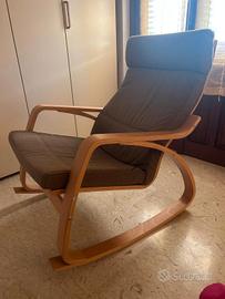 poltrona a dondolo Ikea 