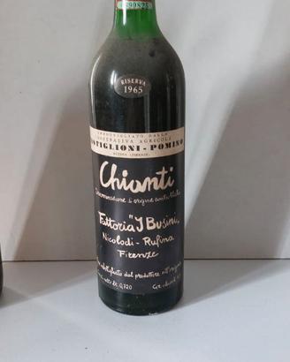 1965 Vini Chianti della Riserva Miglioni-Pomini