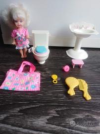Shelly Potty Training Sorellina Barbie anni 90