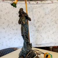 Lampada liberty con applique