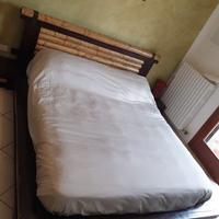 Letto matrimoniale Etnico + Cassettiera e comodini