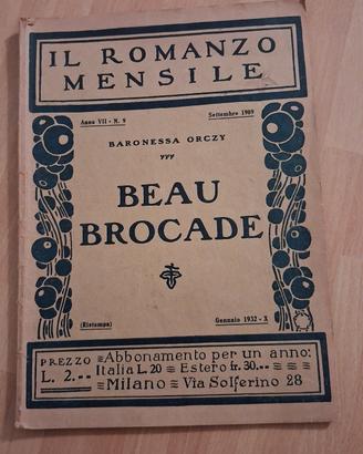 Baronessa Orczy Beau Brocade