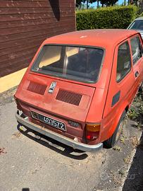 Fiat 126 originale con documenti originali