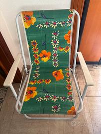 Sedia pieghevole da giardino