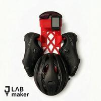 Organizer appendino parete Casco Scarpe Occhiali