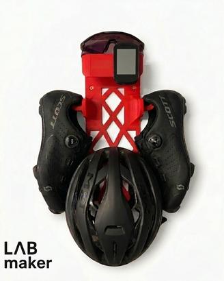 Organizer appendino parete Casco Scarpe Occhiali