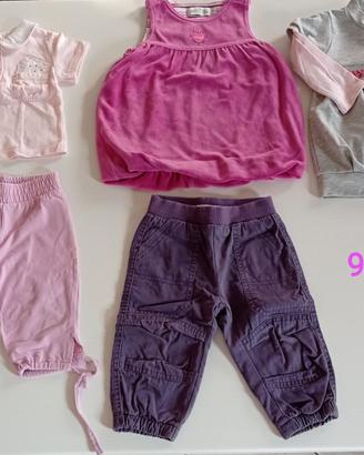 Vestiti bambina 6/9, 9 e 9/12