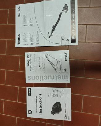 THULE BARRE PORTABICI 753 960 561