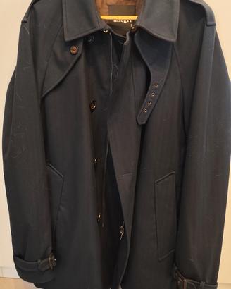 allegri cappotto uomo blu scuro