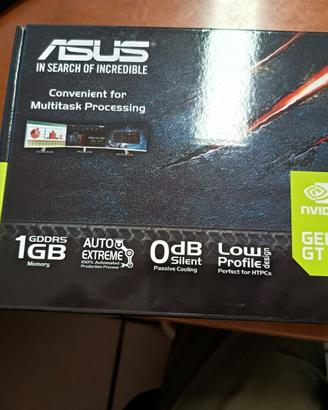 scheda video nvidia geforce gt710 1GB imballata