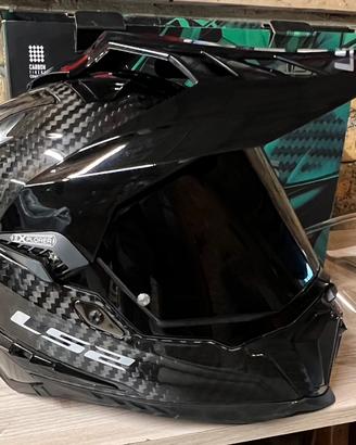 Casco moto ls 2 explorer carbon