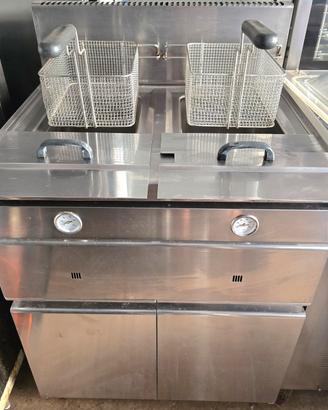 friggitrice gas 15+15 cucina ristorante 