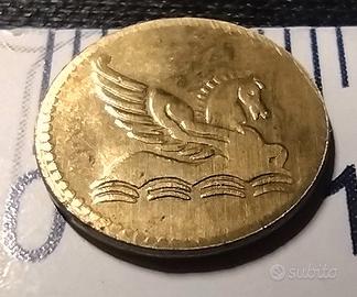 Micro Gettone Moneta Cavallo Alato Pegaso