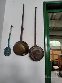 mestoli in rame del700