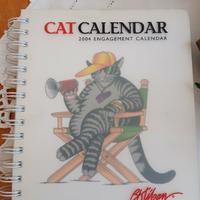 Agenda vintage 2004 Kliban's cat 