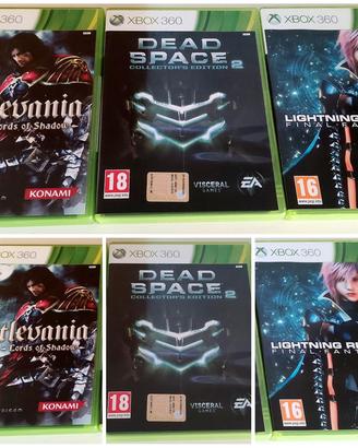Set 3 Giochi Xbox 360