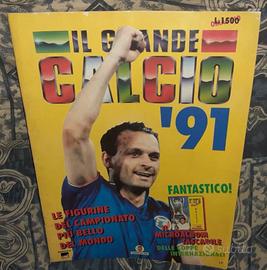 Album vuoto grande Calcio 91 Vallardi e12 Figurine