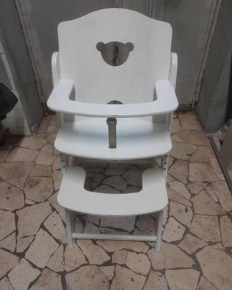Seggiolone in legno Pali