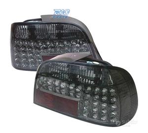 FANALI BMW SERIE 7 E38 95-02 LED FONDO CROMATO FUM