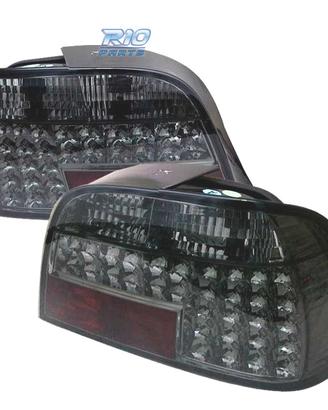 FANALI BMW SERIE 7 E38 95-02 LED FONDO CROMATO FUM