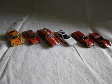 POLITOYS EXP 1/43 : 6 Automobiline degli anni '60