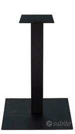 piede tavoli nero antracite per ristoranti 