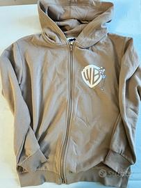 Felpa pile 100 anni warner bros marrone chiaro S/M