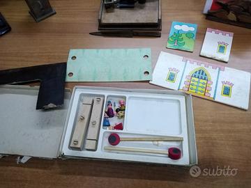 Gioco Giocattolo Vintage Teatrino Legno 