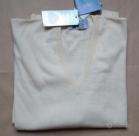 Maglione XXL in pura lana merinos