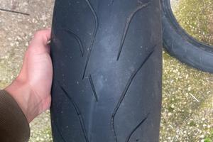 Gomma moto porteriore Dunlop 180/55 zr 17