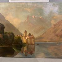 Castello, Dipinto a olio