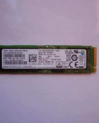 SSD M.2 Nvme 2280 256GB SAMSUNG PM951