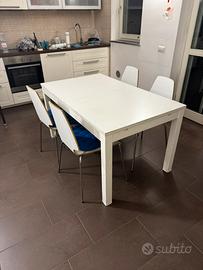 Tavolo allungabile rettangolare 84x 140 ikea