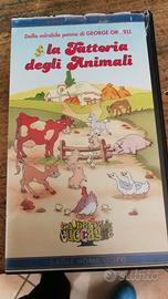 Vhs La fattoria degli animali e altri