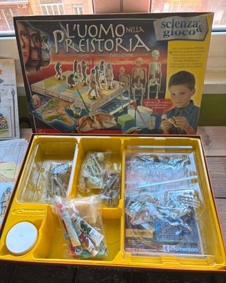 Scienza e gioco Clementoni L’uomo nella preistoria