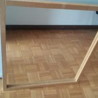 Specchio con cornice in legno 70x80