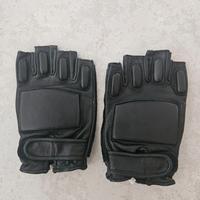 Guanti moto mezze dita taglia M in pelle