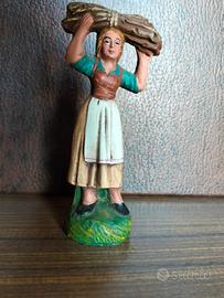 presepe statuina in terracotta Leonardo Bozzetti 1