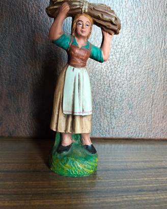 presepe statuina in terracotta Leonardo Bozzetti 1