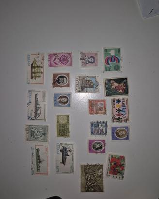 Lotto 20 francobolli