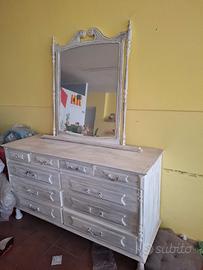 Credenza con specchio 