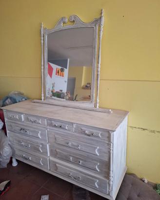 Credenza con specchio 