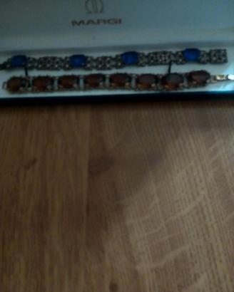 Bracciali vintage con pietre